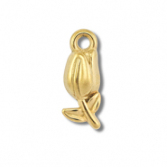 Colgantes Acero Inox tulipán Dorado