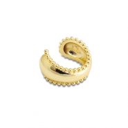 Pendientes ear cuff Acero Inox Dorado