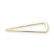 Accesorios para el pelo pinza para pelo francesa Dorado