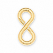 Fornituras met&aacute;licos DQ Eco-brass&reg; anillas "8" Dorado (sin n&iacute;quel)