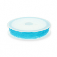 Hilo para enfilado el&aacute;stico 0.8mm Azul turqueza