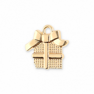 Colgantes met&aacute;licos regalo Dorado