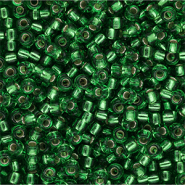 Rocalla Miyuki 8/0 Silver Lined Lt.Green 8-0015