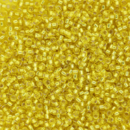 Rocalla Miyuki 15/0 Silver Lined Yellow 15-0006