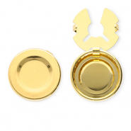 Cubrebotones de latón Eco-brass® Dorado