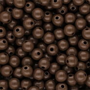 DQ Abalorios acr&iacute;licos 10 mm brillante Cappuccino brown 19-1220 TCX