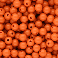 DQ Abalorios acr&iacute;licos 10 mm brillante Orange peel 16-1359 TCX