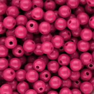 DQ Abalorios acr&iacute;licos 8 mm brillante Rose violet 17-2624 TCX