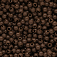DQ Abalorios acr&iacute;licos 6 mm brillante Cappuccino brown 19-1220 TCX