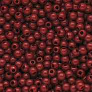 DQ Abalorios acr&iacute;licos 4 mm brillante Salsa red 18-1657 TCX