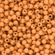 DQ Abalorios acr&iacute;licos 4 mm brillante Chamois orange 15-1145 TCX