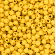 DQ Abalorios acr&iacute;licos 4 mm brillante Vibrant yellow 13-0858 TCX