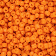 Rocalla cristal 6/0 (4mm) Naranja