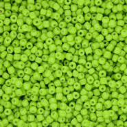 Rocalla cristal 12/0 (2mm) Verde lima