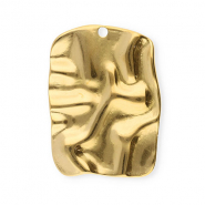 Colgantes Acero Inox rectángulo Dorado