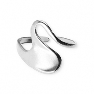 Anillos Acero Inox Plateado