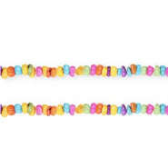 Abalorios conchas disco Multicolor