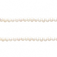 TQ Perlas de agua dulce redondos 4 mm Blanco natural