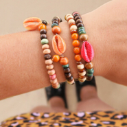 Set de inspiraciones Crea un look natural con los abalorios de madera