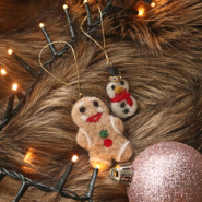 Set de inspiraciones Tutorial de colgantes para colgar en el árbol de Navidad