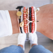 Set de inspiraciones Manos a la obra con las pulseras faceteadas