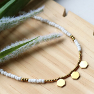 Set de inspiraciones Crea joyería muy trendy con las rocallas y colgantes de acero inox: