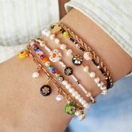 Set de inspiraciones Ideas creativas para crear joyería con los abalorios Millefiori
