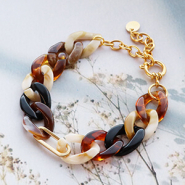 Set de inspiraciones Crea exclusiva joyería & accesorios con cadena acrílica