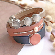 Set de inspiraciones Las combinaciones más bonitas con las pulseras Cuoio pueden ser diseñadas fácilmente por ti mismo.
