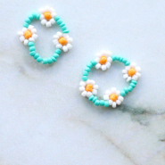 DIY de joyería ♡: Cómo hacer una flor con abalorios