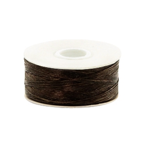 Hilo Beadalon Nymo 0.3mm Marr&oacute;n