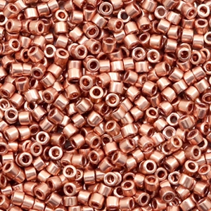 Abalorios Miyuki Delica's 11/0 Plated copper DB-40
