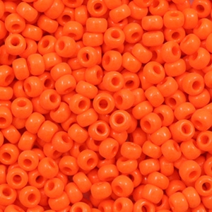 Miyuki Rocalla 8/0 Opaque orange 8-406