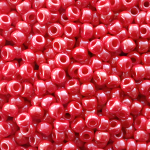 Miyuki Rocalla 8/0 Opaque luster red 8-426