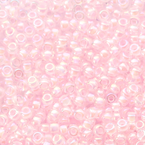 Miyuki Rocalla 11/0 Pink lined ab crystal 11-272