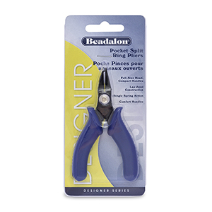 Beadalon Aicate de bolsillo para anillas dobles Azul