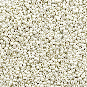 Rocallas Miyuki 15/0 Galvanized silver 15-1051