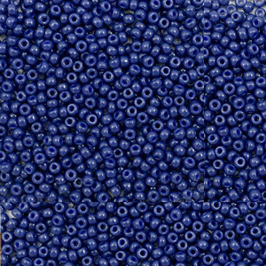 Rocallas Miyuki 15/0 Duracoat opaque dyed navy blue 15-4493