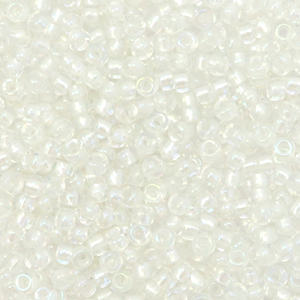 Rocalla Miyuki 11/0 Fancy lined soft white 11-3637