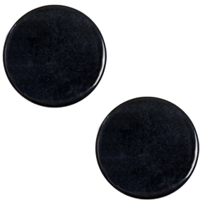 Cabuch&oacute;n plano Polaris Elements 20 mm Lively Negro jet