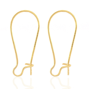 Pendientes Acero Inox Dorado