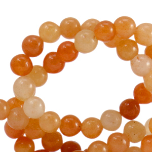 Piedras naturales Cuarzo 6mm Multicolor naranja arenisca-blancuzco