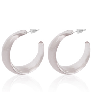 Pendientes Trendy criolla Taupe