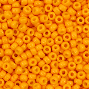 Rocalla Miyuki 8/0 Duracoat opaque light squash orange 8-4453