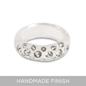 Anillos Polaris Cristallo Swarovski 17mm Transparente