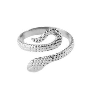 Anillos Acero Inox Plateado