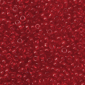 Rocalla Miyuki 11/0 Transparent ruby red 11-141