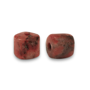 Piedras naturales Granito disco 4x4mm Terracota marr&oacute;n