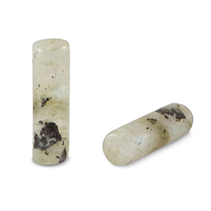 Piedras naturales Labradorita tubo Gris verdoso