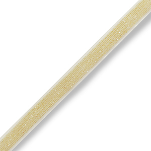 Cinta Beige-brillo dorado